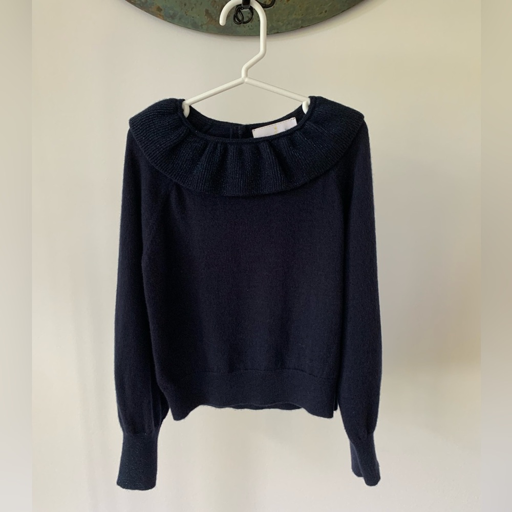 Jacadi wool-cashmere holiday pullover, size 8Y